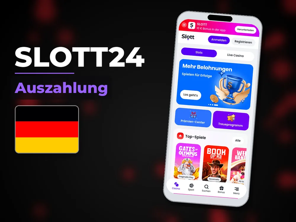 Slott24 - Auszahlung