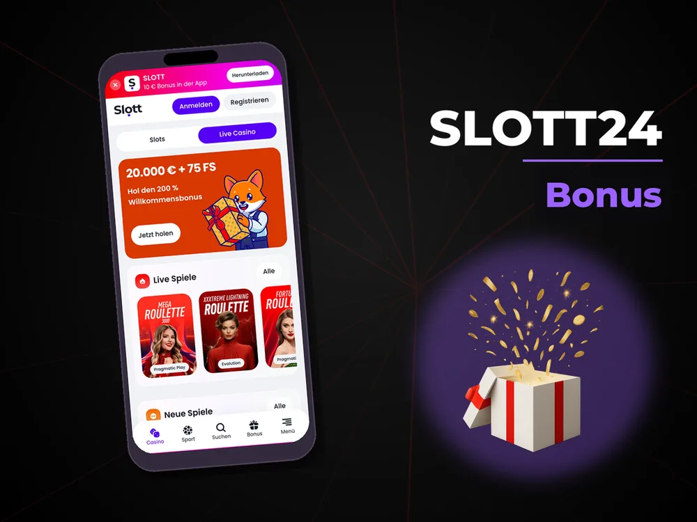 Slott24 - Bonus