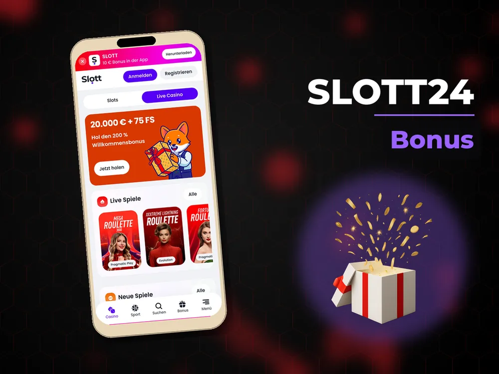 Slott24 - Bonus